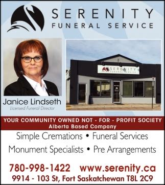 book a funeral fort saskatchewan  More than 450 new Canadian obituaries add each day